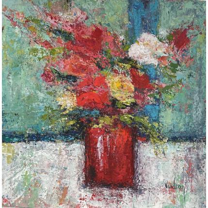 Peinture Les fleurs de Vassily par Vaudron | Tableau Figuratif