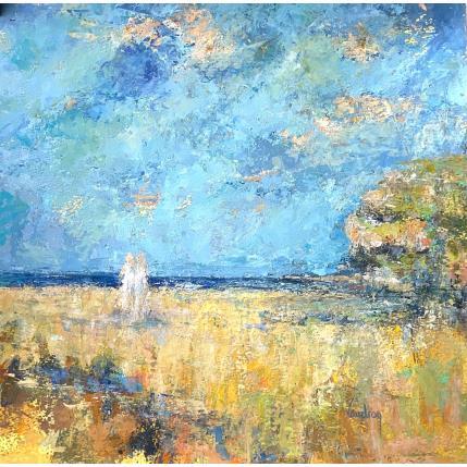 Peinture La plage de Saint Pabu à Erquy par Vaudron | Tableau Figuratif