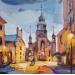 Painting Walk Around Notre-Dame-de-Bon-Secours by Joro | Painting Figurative Urban Oil