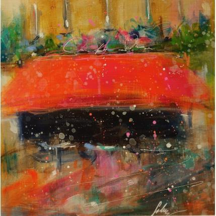 Gemälde Mon Café 2 von Solveiga | Gemälde  Acryl