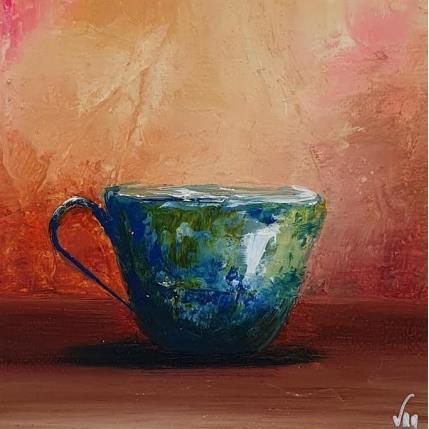 Peinture A cup par Vinnie | Tableau Figuratif Huile Natures mortes
