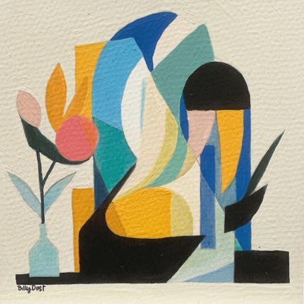 Peinture Last Summer par Billy Dust | Tableau Abstrait Acrylique Natures mortes