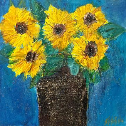 Gemälde Poudre d'or von Shahine | Gemälde Figurativ Öl