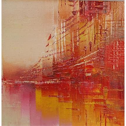 Painting Lumières du sud by Levesque Emmanuelle | Painting Abstract Oil Urban