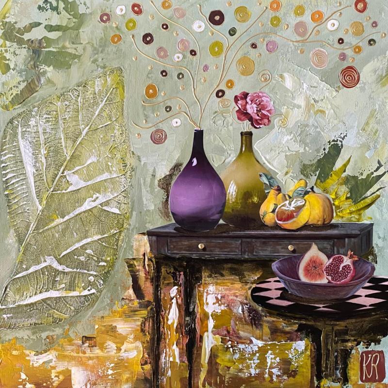 Peinture Berlingots  par Romanelli Karine | Tableau Figuratif Natures mortes Acrylique Collage Posca Pastel Papier