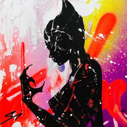Peinture Batwoman par Mestres Sergi | Tableau Pop-art Acrylique, Graffiti Icones Pop