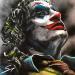 Painting The joker by Mestres Sergi | Painting Pop-art Cinema Pop icons Graffiti Acrylic