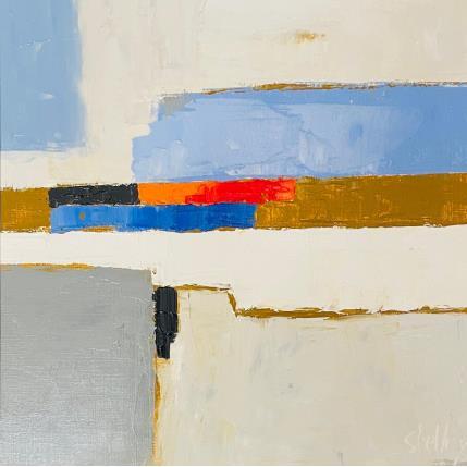 Peinture Variation par Shelley | Tableau Abstrait Huile