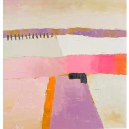 Painting Périple by Shelley | Painting Abstract Oil