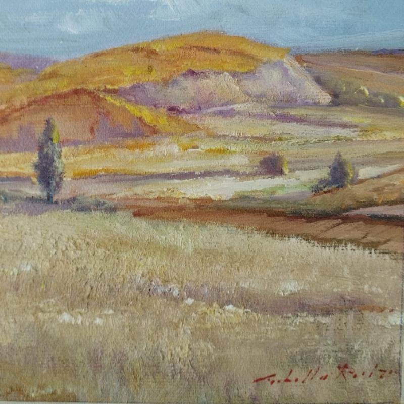 Painting Serrania by Cabello Ruiz Jose | Painting Impressionism Landscapes Oil