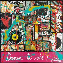 Peinture Danse ta vie par Costa Sophie | Tableau