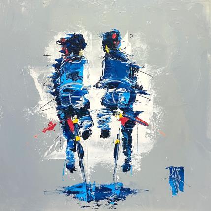 Gemälde Passion von Raffin Christian | Gemälde Figurativ Öl Alltagsszenen