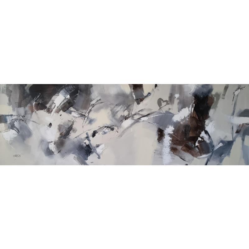 Gemälde Everyday love von Virgis | Gemälde Abstrakt Minimalistisch Öl