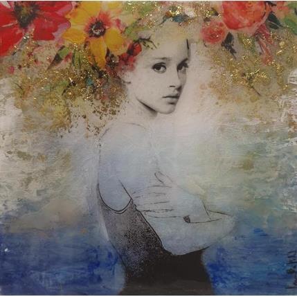 Painting Agatha by Bofill Laura | Painting Figurative Acrylic, Resin Portrait