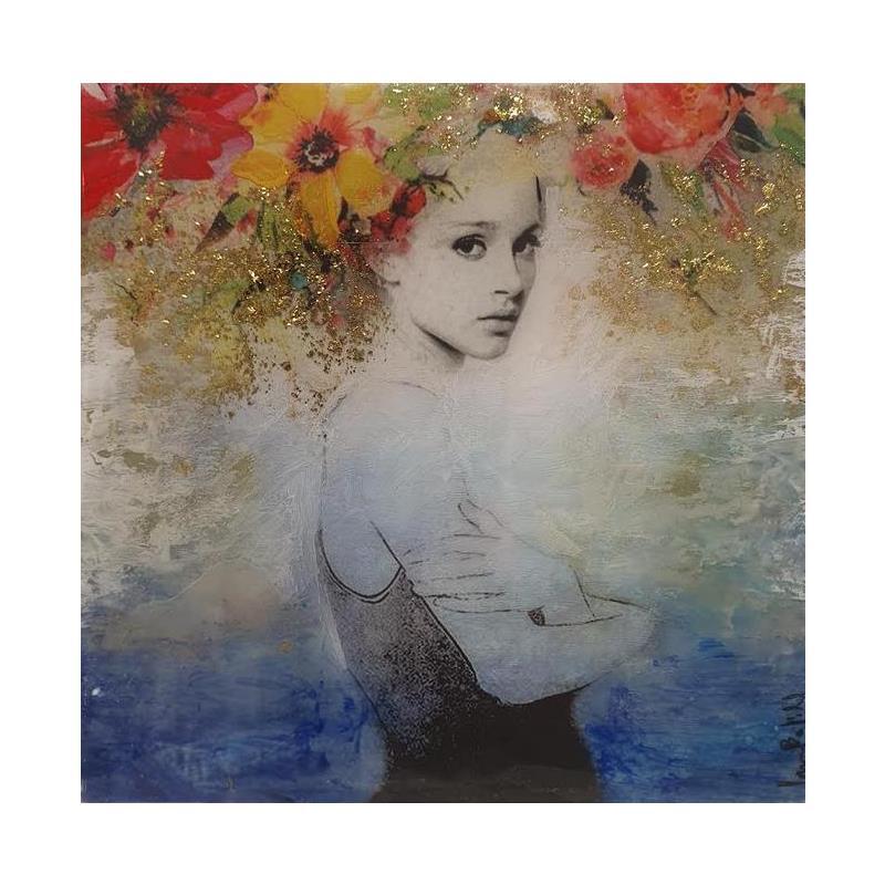 Painting Agatha by Bofill Laura | Painting Figurative Portrait Acrylic Resin