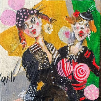 Peinture High fashion par Garilli Nicole | Tableau Figuratif Acrylique Scènes de vie