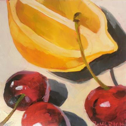 Peinture cherries and lemon no.2 par Ulrich Julia | Tableau