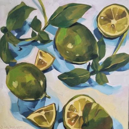 Painting lime and basil by Ulrich Julia | Painting