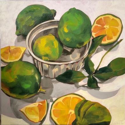 Painting lime explosion by Ulrich Julia | Painting