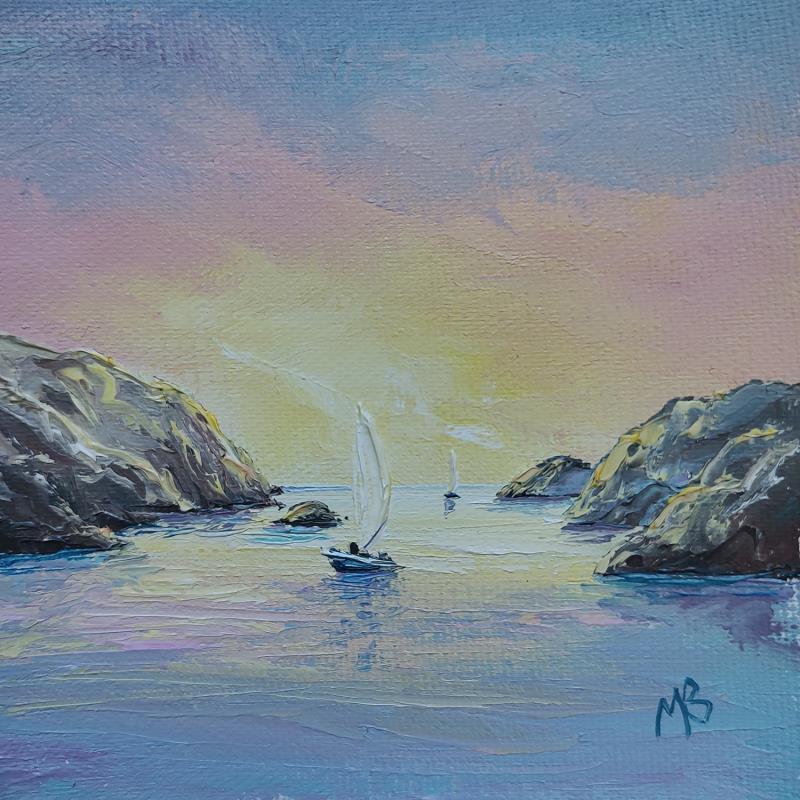 Peinture Douceur pastel par Blandin Magali | Tableau Figuratif Paysages Huile