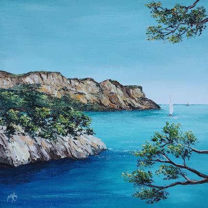 Pintura Cassis por Blandin Magali | Pintura Figurativo Aceite Paisajes