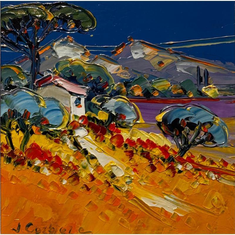 Peinture Naturellement vôtre par Corbière Liisa | Tableau Figuratif Paysages Huile