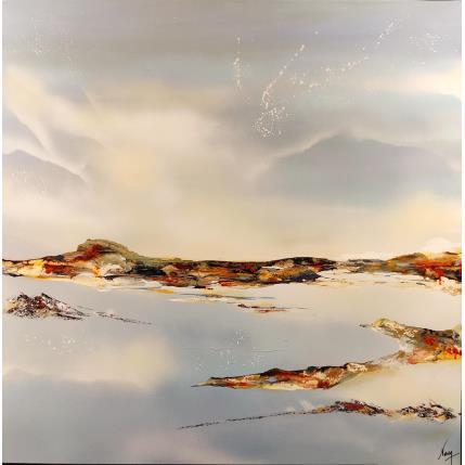 Pintura 817 por Naen | Pintura Abstracto Acrílico, Ink Minimalista