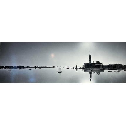 Peinture San Giorggio par Rey Julien | Tableau Figuratif Feuille d'or