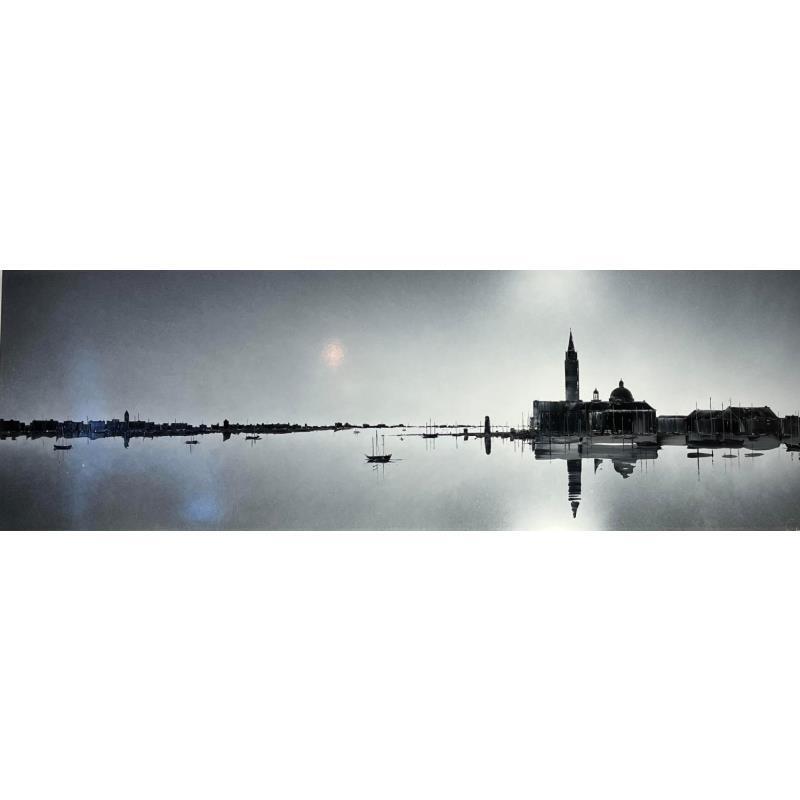 Painting San Giorggio by Rey Julien | Painting Figurative Gold leaf