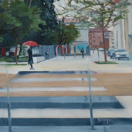Painting Sous la pluie by Sirope Rémy | Painting