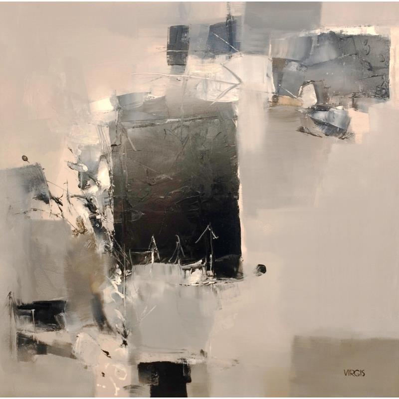 Peinture Directions par Virgis | Tableau Abstrait Paysages Huile