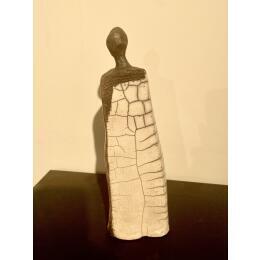 Escultura Statue raku por Escoffier Odile | Escultura