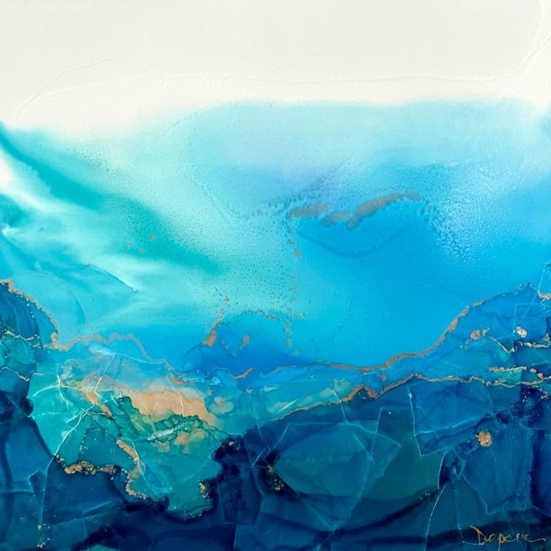 Peinture 1350 Poésie marine par Depaire Silvia | Tableau Abstrait Paysages Marine Nature Acrylique