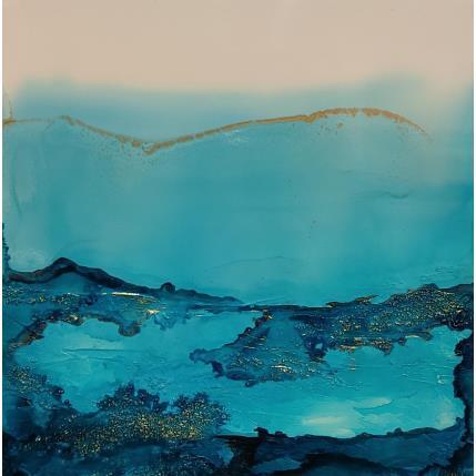 Peinture 984 Poésie marine par Depaire Silvia | Tableau Abstrait Acrylique Marine, Minimaliste