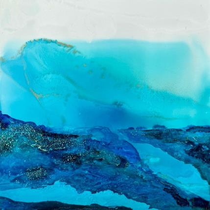 Peinture 1161 Poésie marine par Depaire Silvia | Tableau Abstrait Acrylique Marine, Minimaliste