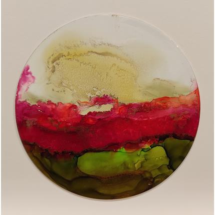 Peinture 1761 Poésie florale par Depaire Silvia | Tableau Abstrait Acrylique Marine, Minimaliste, Paysages