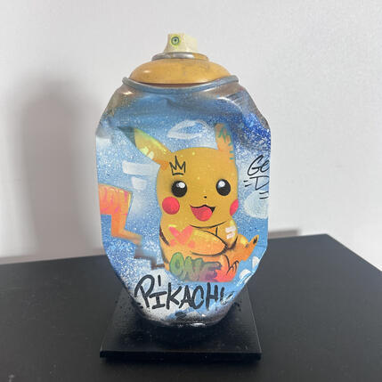 Escultura Baby Pikachu por Lemoine Mael | Escultura Pop art Acrílico, Graffiti Iconos pop