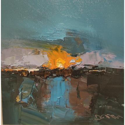 Painting 9-Abstrait by Castan Daniel | Painting Figurative Oil Landscapes, Pop icons