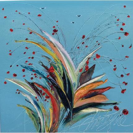 Peinture Un bouquet de ciel bleu par Fonteyne David | Tableau Figuratif Acrylique Marine