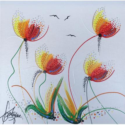 Painting Pure et sans tâche by Fonteyne David | Painting Figurative Acrylic Nature