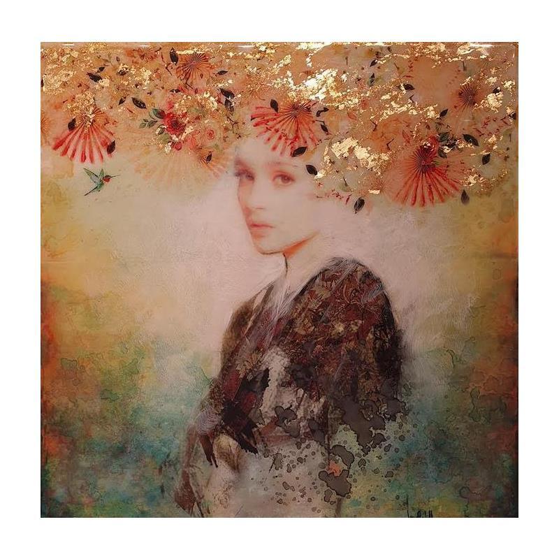 Gemälde Alma perfecta von Bofill Laura | Gemälde Figurativ Porträt Acryl Harz