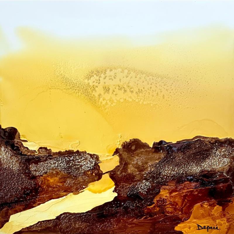 Peinture 1526 Poésie Minérale par Depaire Silvia | Tableau Abstrait Acrylique