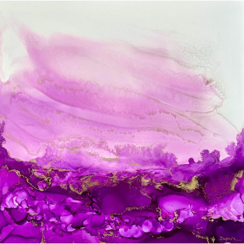 Gemälde 1583 Poésie Florale von Depaire Silvia | Gemälde Abstrakt Acryl