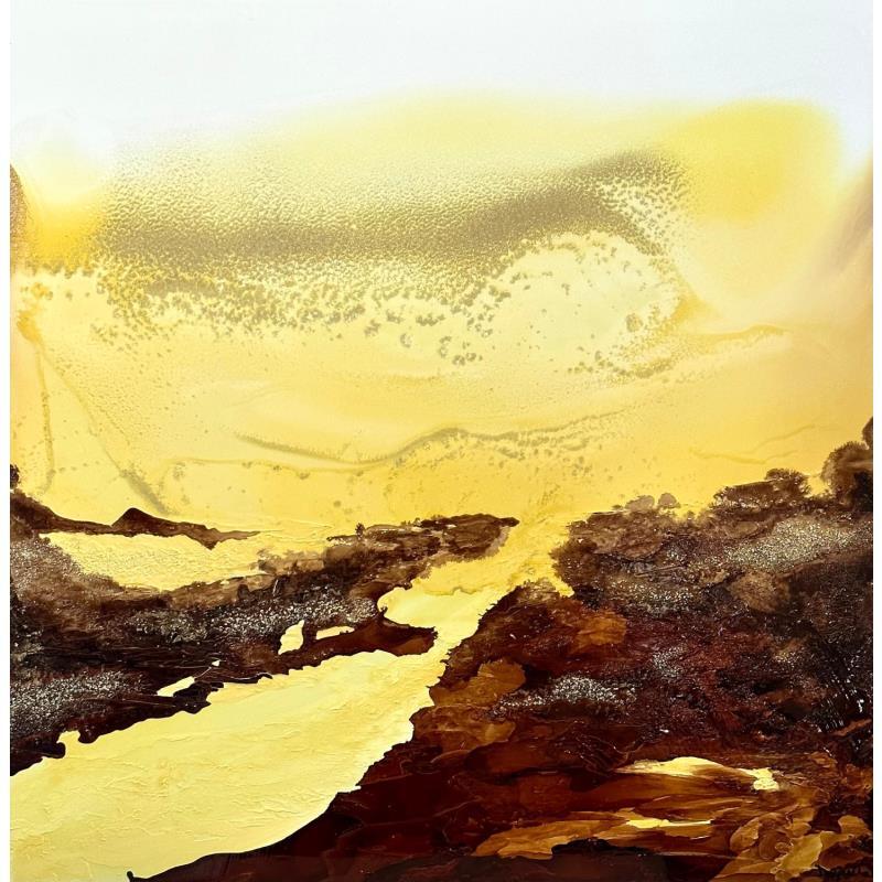 Peinture 1594 Poésie Minérale par Depaire Silvia | Tableau Abstrait Acrylique