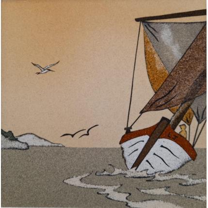 Painting Vieux gréement by Jovys Laurence | Painting Subject matter Sand Marine, Pop icons