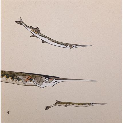 Gemälde Orphies von Jovys Laurence  | Gemälde Materialismus Sand Marine, Tiere