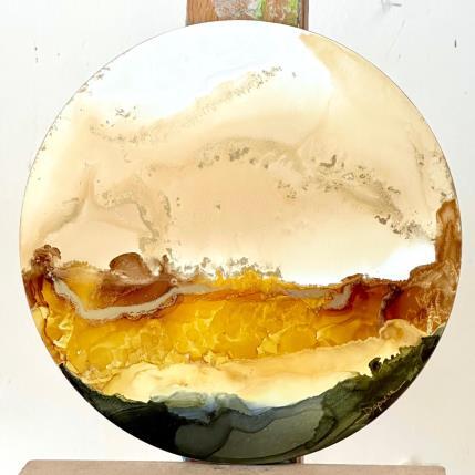 Gemälde 1749 Poésie Givrée von Depaire Silvia | Gemälde Abstrakt Acryl, Tinte Landschaften, Minimalistisch, Natur, Pop-Ikonen