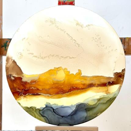 Gemälde 1760 Poésie des dunes von Depaire Silvia | Gemälde Abstrakt Acryl Landschaften, Minimalistisch, Natur