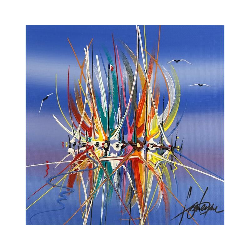 Painting Aprés les vents  by Fonteyne David | Painting Figurative Acrylic