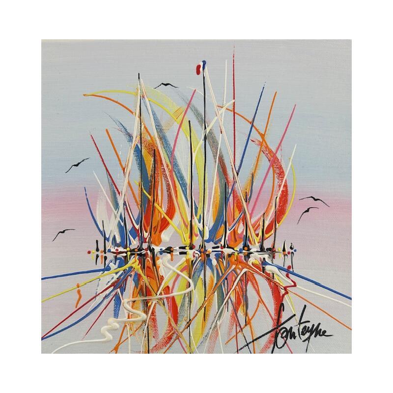 Painting La france by Fonteyne David | Painting Figurative Acrylic